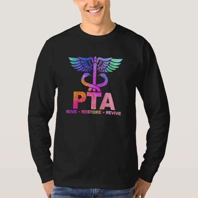 Camiseta Restaurar Reviver Auxiliar de Fisioterapia (Frente)
