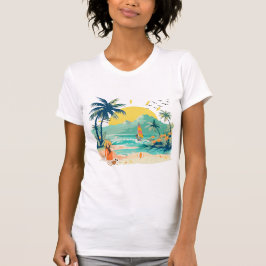 Camiseta Resting Beach for Summer
