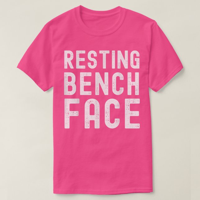Camiseta Resting Bench Face Scientist Science Lovers Microb (Frente do Design)