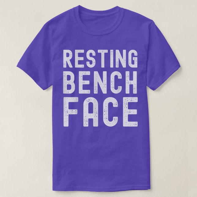 Camiseta Resting Bench Face Scientist Science Lovers Microb (Frente do Design)