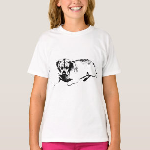 Camiseta Resting Labrador - Estilo Laid-back