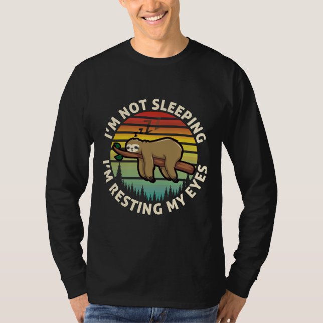 Camiseta Resting Sloth (Frente)
