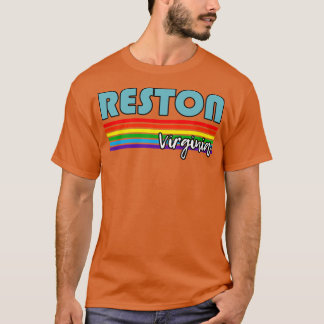 Camiseta Reston Virginia Pride Reston LGBT Gift LGBTQ Supp