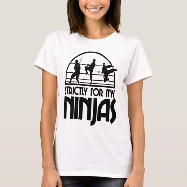 Camiseta Restrita para meu Ninjas (Frente)