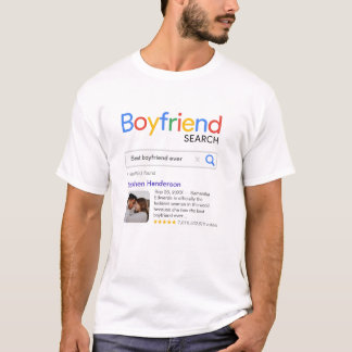 Camiseta Resultado de pesquisa do melhor namorado engraçado