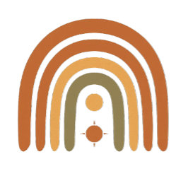 Camiseta Resumo_Abstrato_Arco-íris_Boho_com_Motivo_Solar
