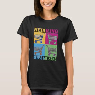 Camiseta Retail Me Mantém Sane Colour Cashiers