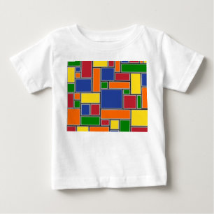 Camiseta Retângulos Coloridos