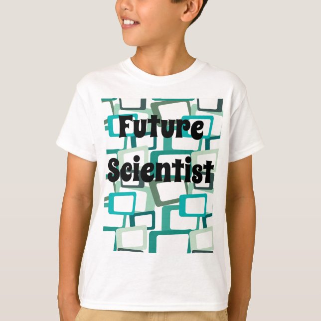 Camiseta Retângulos Modernos do Século médio (Frente)