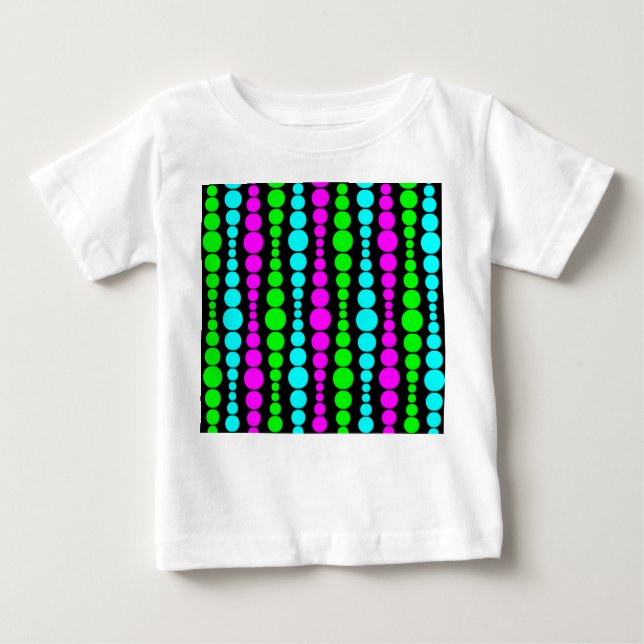 Camiseta Retângulos Modernos Neon (Frente)