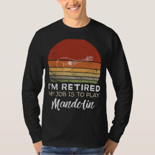 Camiseta Retenção de Mandolin Tee: Esforço e Sorria!