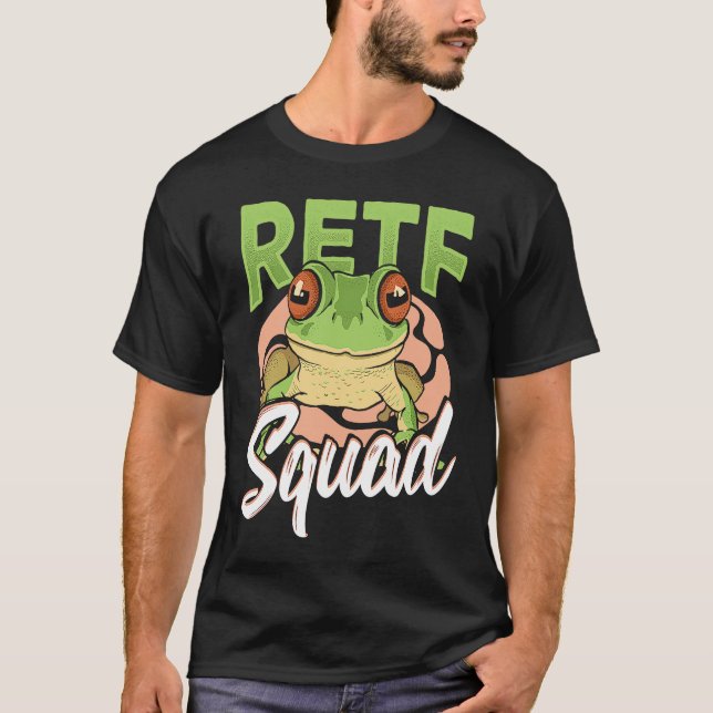 Camiseta RETF Squad Red Eyed Tree Frog (Frente)
