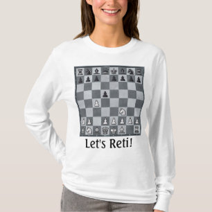 Camiseta Reti Abrindo Xadrez