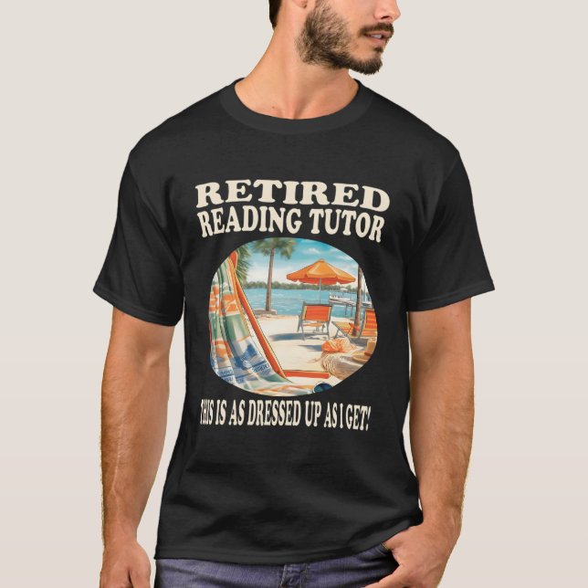 Camiseta Retirada da Recaxação do Tutor de Leitura (Frente)