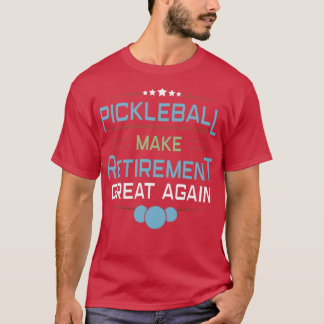 Camiseta Retirada de Paddleball do treinador do Pickleball
