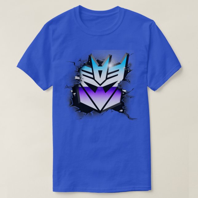 CAMISETA RETIRADA DE PAREDE DE DECEPTICON (Frente do Design)