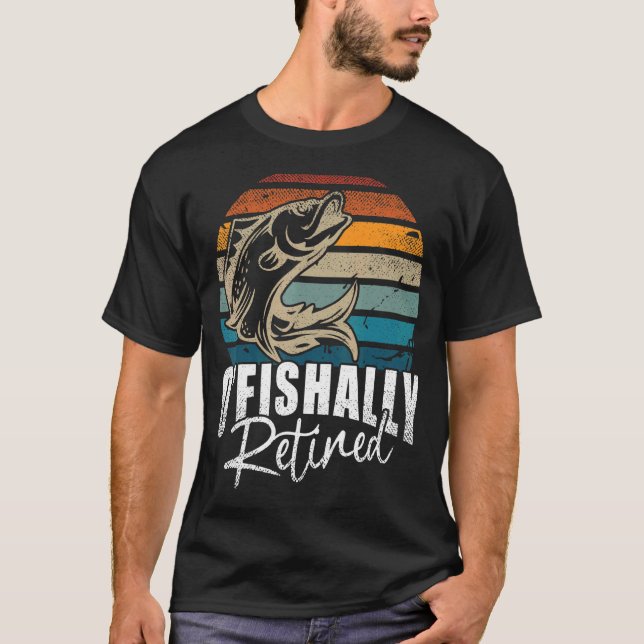 Camiseta Retirada De Pesca Ofisalmente Retirada (Frente)