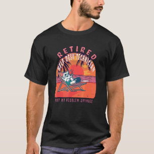 Camiseta Retirada de Vintage do técnico do Help Desk