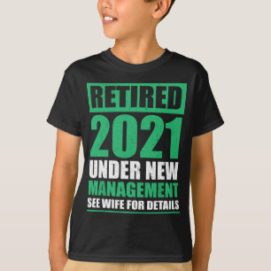 Camiseta Retirada do excelente 2021 Pensionistas do Present
