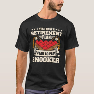 Camiseta Retirada Do Jogador De Soneca, Eu Planejo Jogar Sn