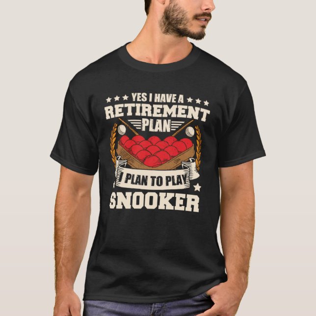 Camiseta Retirada Do Jogador De Soneca, Eu Planejo Jogar Sn (Frente)