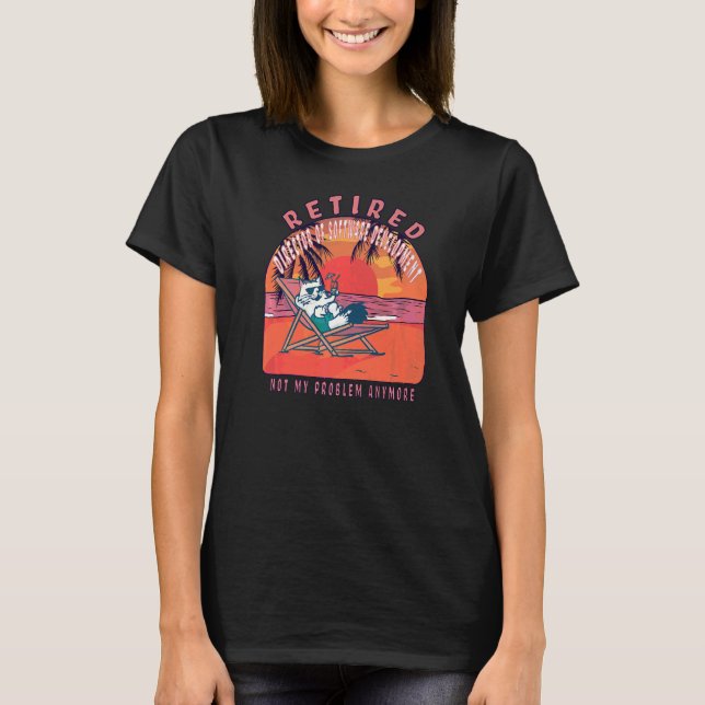Camiseta Retirado Diretor do Programa de Desenvolvimento de (Frente)