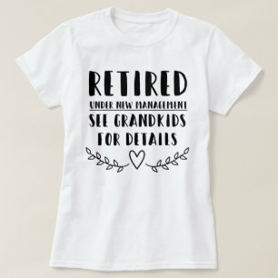 Camiseta Retirado Sob Novo Gerenciamento