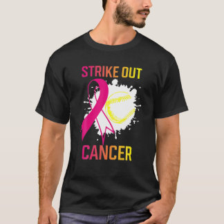 Camiseta Retirar o Cancer de mama Sensibilização Bola de So