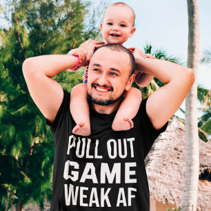 Camiseta Retirar Pai Engraçado do Jogo AF