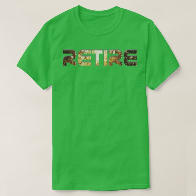 CAMISETA RETIRE (Frente do Design)