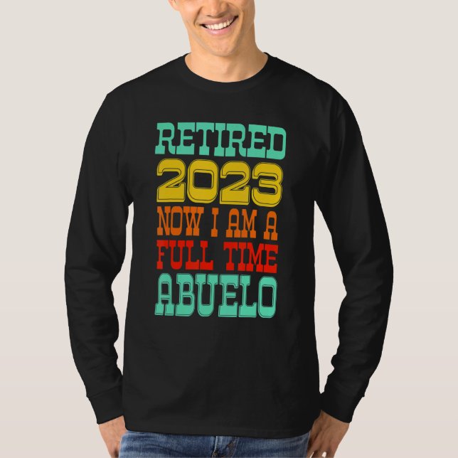 Camiseta Retired Abuelo 2023 (Frente)