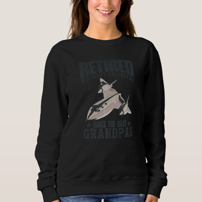 Camiseta Retired Aircraft Engineers Make The Best Grandpas  (Frente)