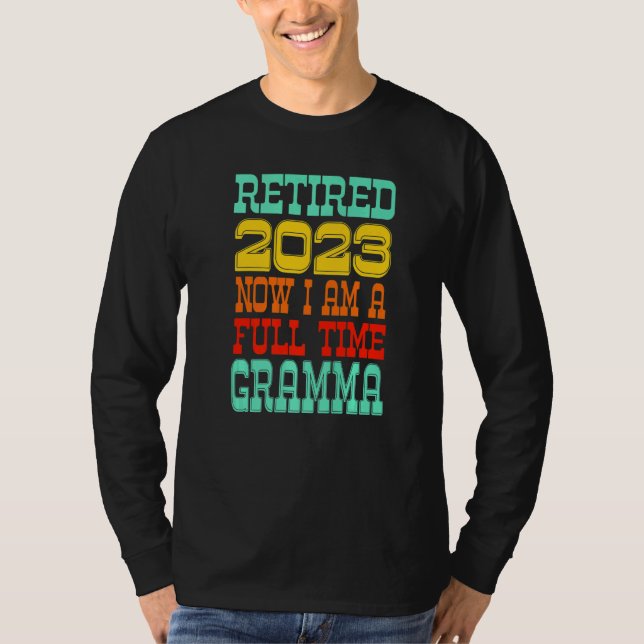 Camiseta Retired Gramma 2023 (Frente)