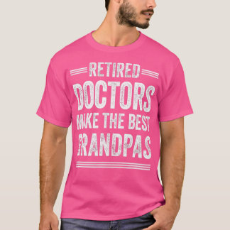 Camiseta Retired Grandpa Doctor Physician MD Retirement Gif