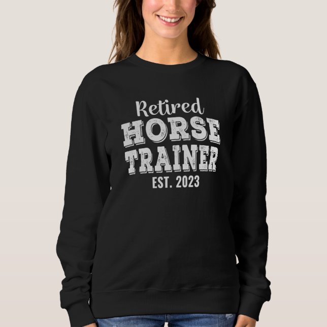 Camiseta Retired Horse Trainer 2023 Retirement (Frente)