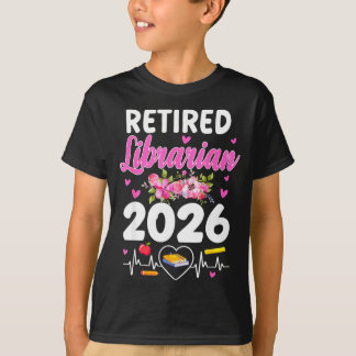 Camiseta Retired librarian est 2026 school librarian