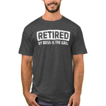 Retired My Boss Is the Grill Retirement BBQ Gift