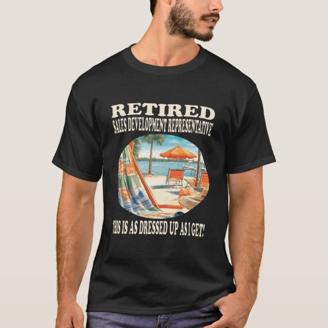 Camiseta Retired Sales Developt Reative Relaxation (Frente)