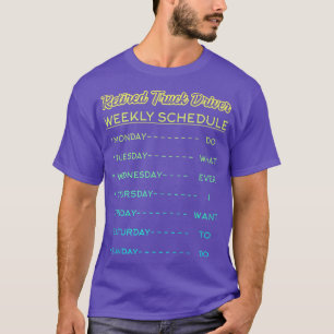 Camiseta Retired Truck Driver Trucker Retirement2418