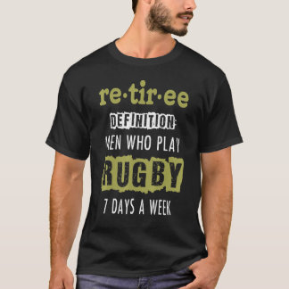 Camiseta Retiree Definition Retiree Play Rugby 7 Dias Por S