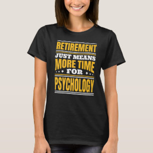 Camiseta Retirem Mais Tempo Para Psicologia