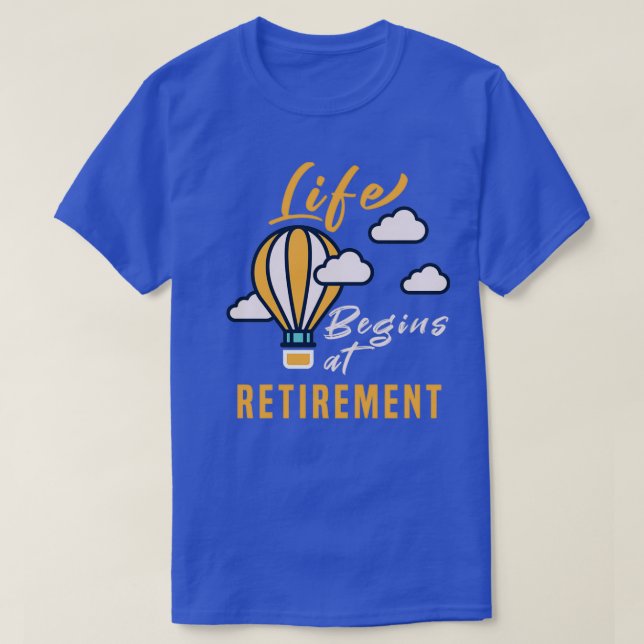 Camiseta Retirement (Frente do Design)
