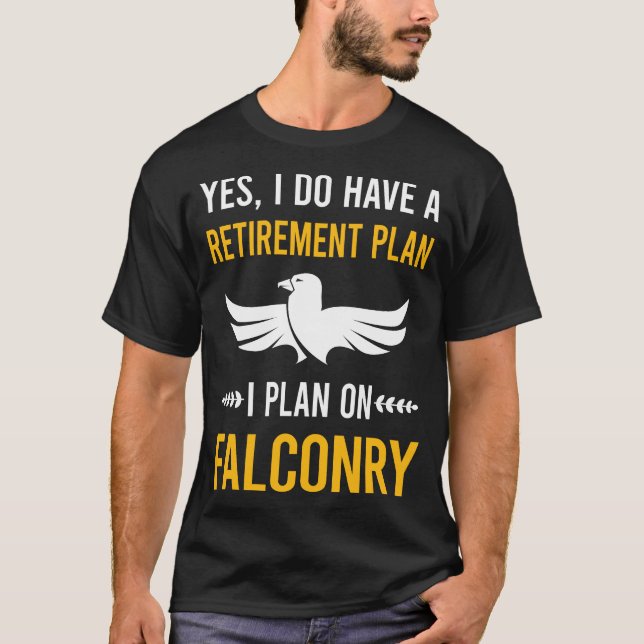 Camiseta Retirement Falconry Falconer (Frente)