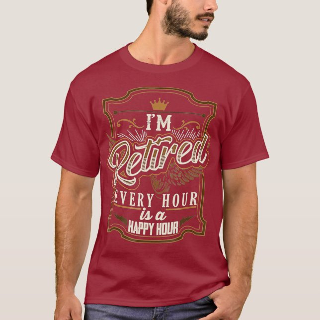 Camiseta Retirement Gifts for Men Funny  Im Retired (Frente)