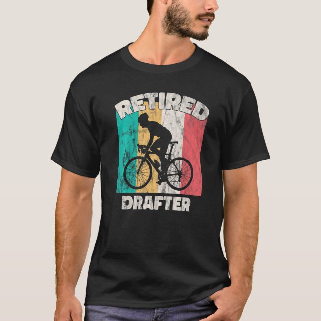 Camiseta Retirement  Retired Drafter (Frente)