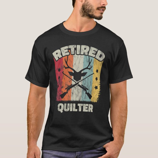 Camiseta Retirement Retired Quilter (Frente)