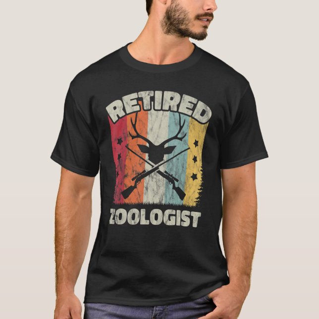 Camiseta Retirement Retired Zoologist (Frente)