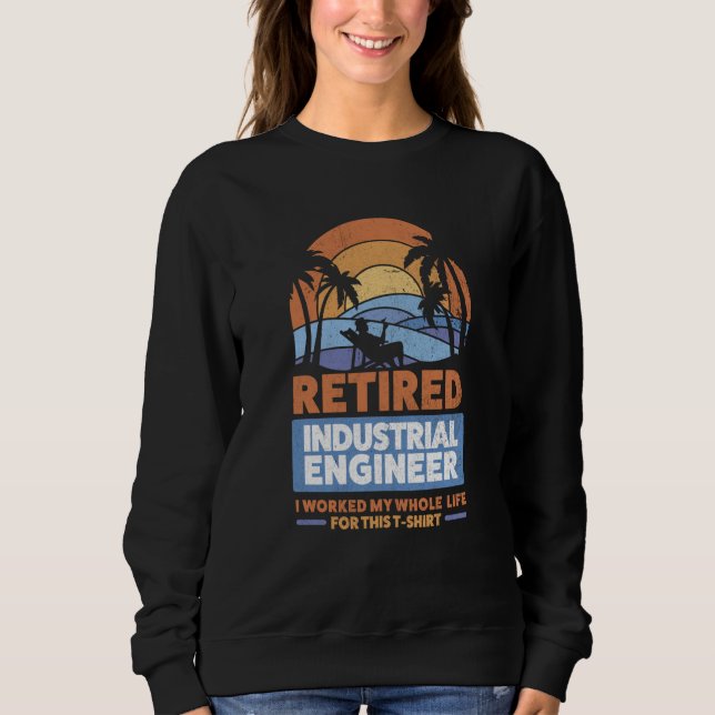 Camiseta Retirement Retiree Engineering Retired Industrial  (Frente)