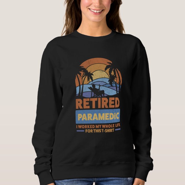 Camiseta Retirement Retiree Retired Paramedic  3 (Frente)