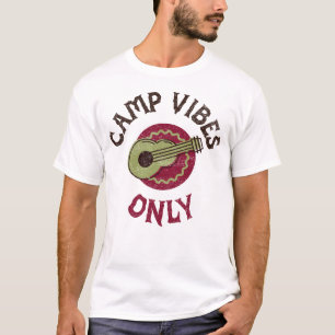 Camiseta Retiro de Acampamento Camp Vibes Only